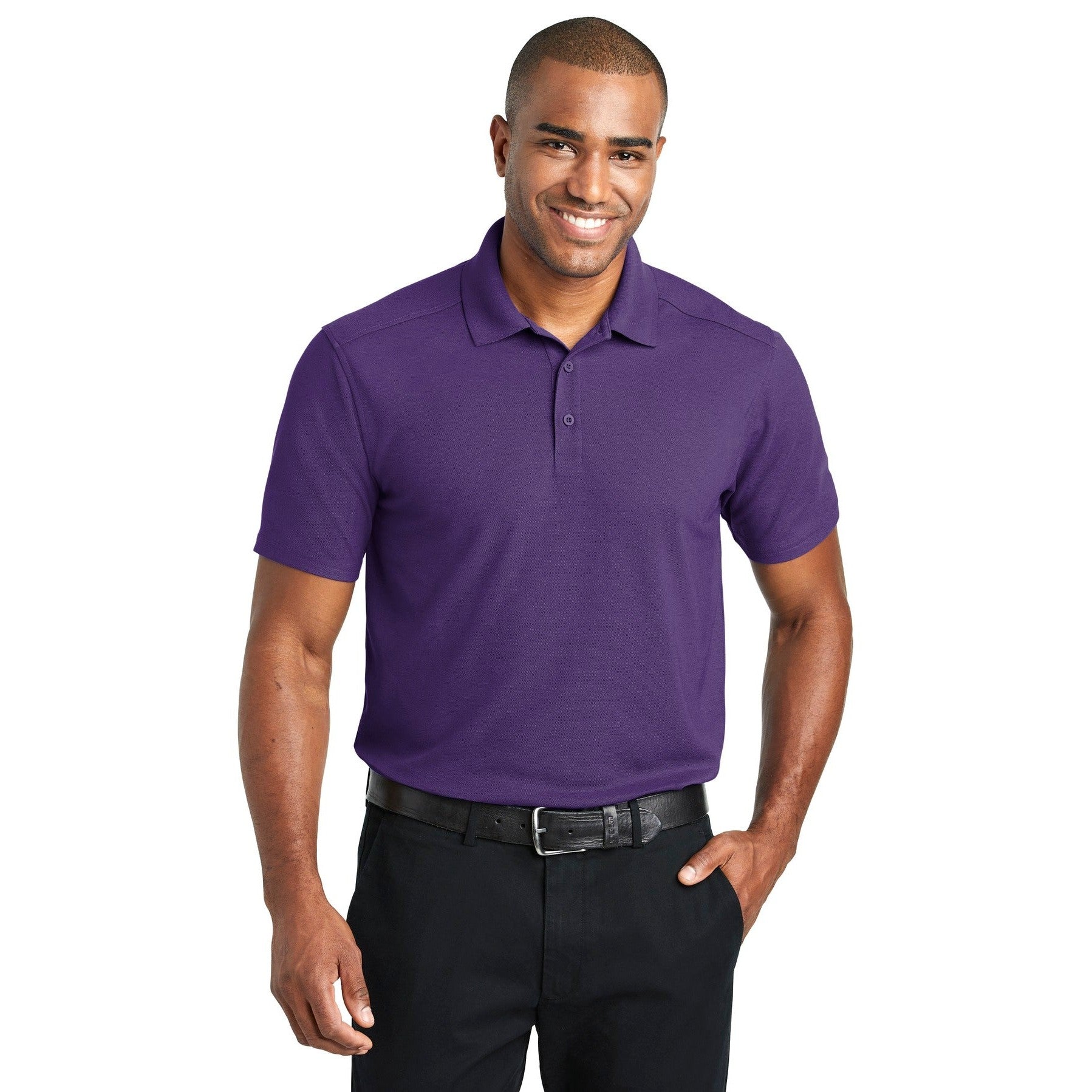 Port Authority-Port Authority ® EZPerformance ™ Pique Polo. K600-MedTech-6